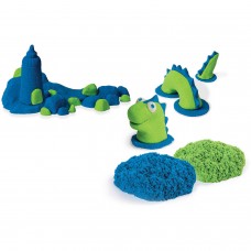 Kinetic Sand Build 1lb Color Pack, Green and Blue   555053726